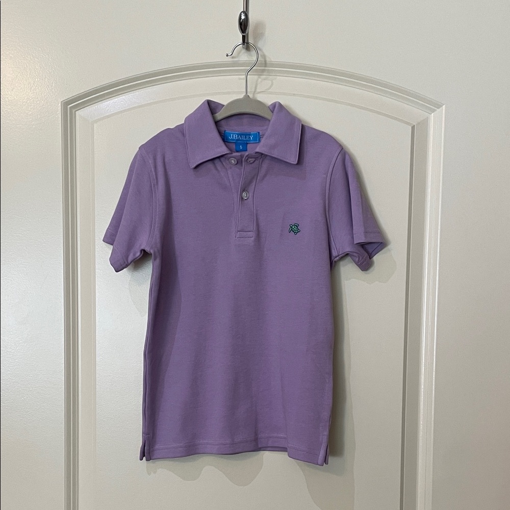 YOUTH Purple Polo Shirt for Kids